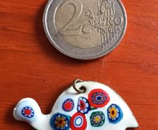 enamel pendant