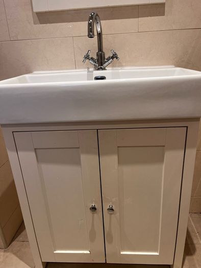 Tavistock Bathroom sink, unit and mirror