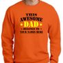 Personalised With Names Dad Sweatshirt Best Fathers Day Gift Image 2