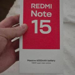 Xiaomi Redmi 15 128gb GB Sim Free Brand New Box Open