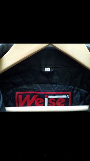 Weise leather motorcycle jacket