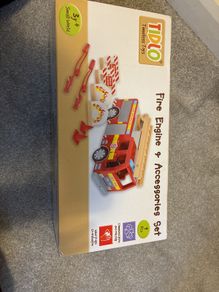 Tidlo Wooden Fire Engine