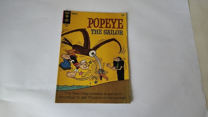 Popeye The Sailor Comic 75 76 and 77 from 1965