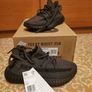 Full Black reflective Yeezys Image 2