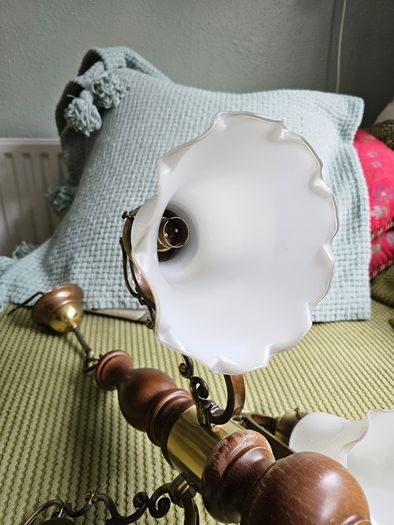 Three-Arm Chandelier, Made in Italy, Mid-20th Century