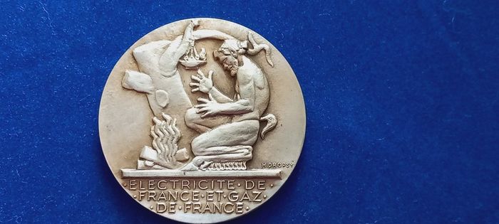Companies, Industries And Miscellaneous Trades EDF, GDF Medal of Merit, XF