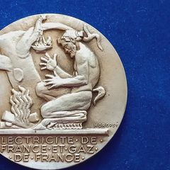 Companies, Industries And Miscellaneous Trades EDF, GDF Medal of Merit, XF
