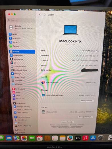 MacBook Pro 15-inch Excellent Condition (21 Battery Cycle Count)