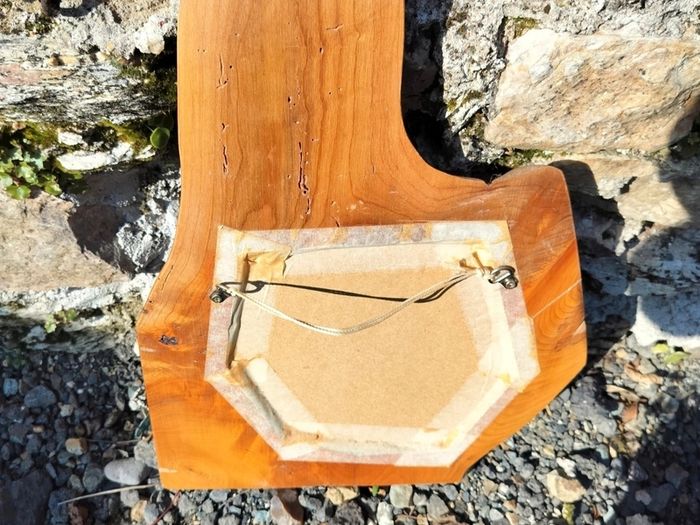 wooden mirror