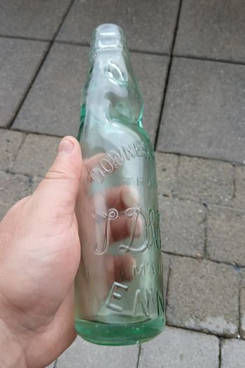 Vintage Downs Ennis codd neck bottle