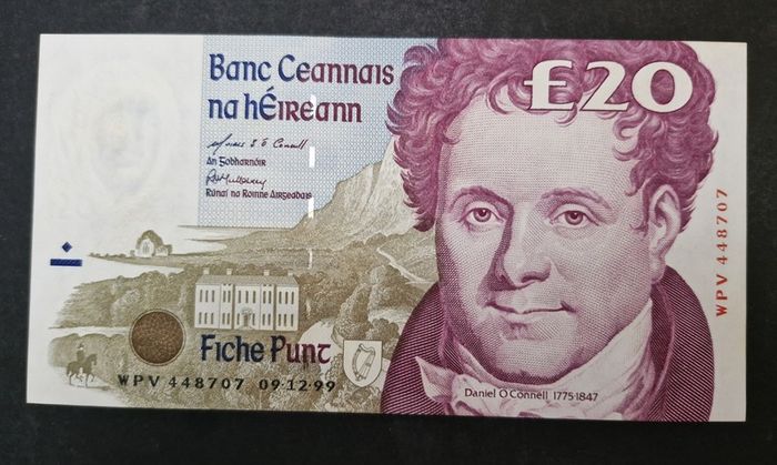 Ireland  1999  20 Pound  Unc Banknote