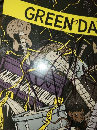 Green Day Demolicious Record Store Day coloured Vinyl - fully signed