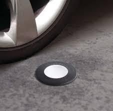 LED In Ground Lights 9 cm Diameter Black Drive Over