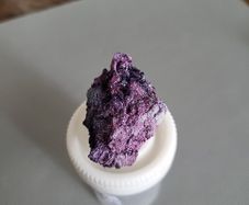 Ruby corundum crystal