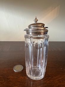 Small Glass Jar / Pot 12 cm