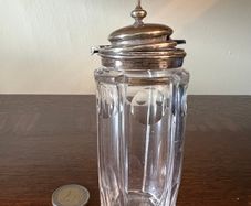 Small Glass Jar / Pot 12 cm