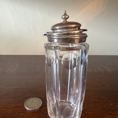 Small Glass Jar / Pot 12 cm