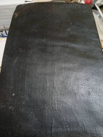 Vtg.  Leatherbound Accounts Journal