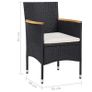 5 Piece Garden Dining Set Image 8