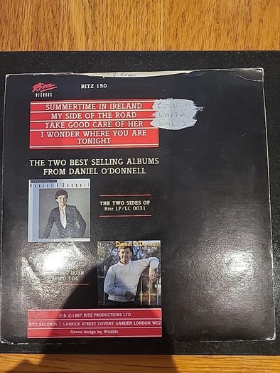 Daniel O Donnell Four Track EP 7 Inch Vinyl