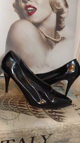 Black High Heels Size 12