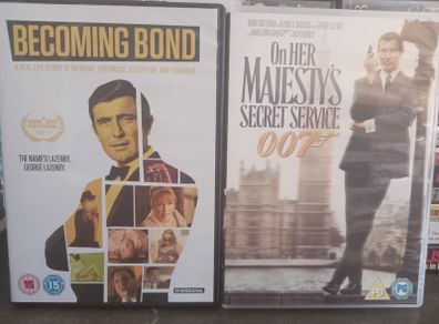 On Her Majesty's Secret Service & Becoming Bond George Lazenby Documentary James Bond 007 Dvd