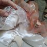 Large Vintage Porcelain Doll Vintage Image 4