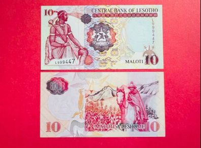 Lesotho. 10 Maloti. 2005  Pick 15c   ( Uncirculated )
