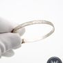 Thin Sterling Silver Bangle, 1991 Image 7