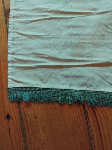 1950s hand painted religious Flag
