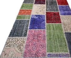 Patch vintage rug