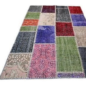Patch vintage rug