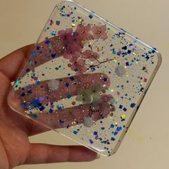 handcrafted resin coaster