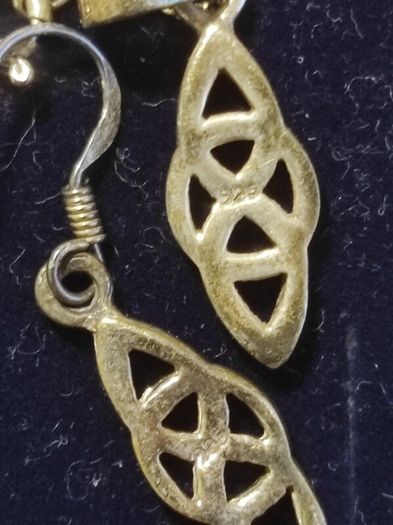 Celtic sterling silver matching set