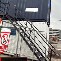 Container Stairs Office