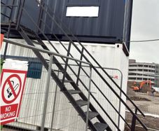 Container Stairs Office