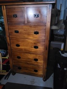 Chest of drawers and shelving unit