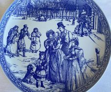 Spode Blue Room Collection Christmas Plate