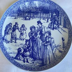 Spode Blue Room Collection Christmas Plate
