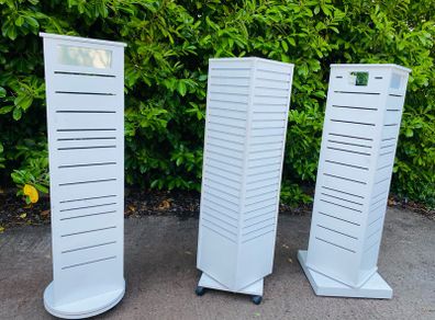 Retail Display Stand - Spinner - Takes Slat Wall Hooks Design!