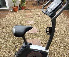 exercise bike like new never used ornament in the house hanger lol
