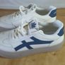 New Fashionsport White & Blue Platform Trainers Sneakers EU 40 / UK / Ire 6.5 Image 3