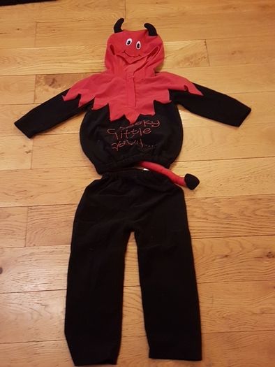 Age 3-5 Little Devil Costume