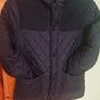 Navy Zara Winter Coat  Age 13-14 Image 2