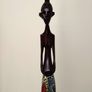 Decorative hand carved wooden figure Image 3