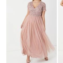 Bridesmaid / Debs Dress/ Occasion wear Maya Deluxe Curve Size 18