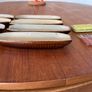 Retro ceramic Corn on the Cob dishes with skeweres Image 2
