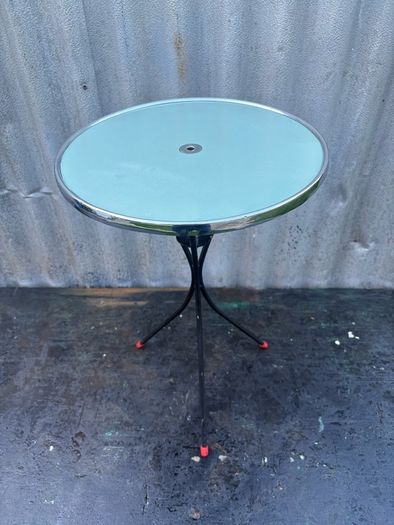Vintage Petit space-age Atomic sidetable c1960
