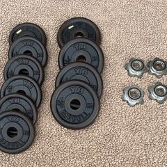 Cast Iron Adjustable Dumbbell Set
