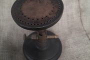 Vintage gas Brass burner working